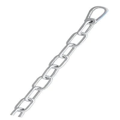 Sterling Silver Rhodium Plated Link Chain