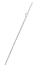 Load image into Gallery viewer, Sterling Silver Rhodium Plated Rope Chain