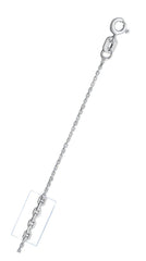 Sterling Silver Diamond Cut Cable 030 Chain