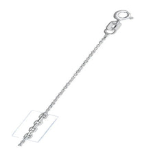 Load image into Gallery viewer, Sterling Silver Diamond Cut Cable 030 Chain