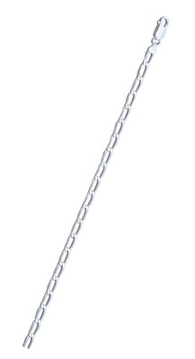Sterling Silver Polished Long Curb 080 Chain