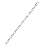 Sterling Silver Polished Long Curb 080 Chain