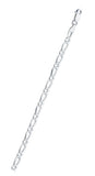 Italian Sterling Silver Figaro 1+1 100 Chain