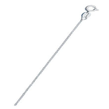 Load image into Gallery viewer, Sterling Silver RDW Cable 025 Chain