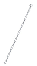 Load image into Gallery viewer, Sterling Silver Round Wire Staple 080 Chain