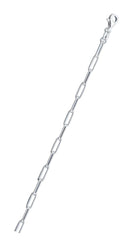 Sterling Silver Round Wire Staple 080 Chain