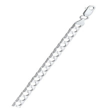 Load image into Gallery viewer, Italian Sterling Silver Square Curb 220 Chain