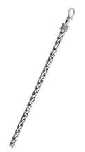 Load image into Gallery viewer, Sterling Silver Oxidized Rope Bali Chain