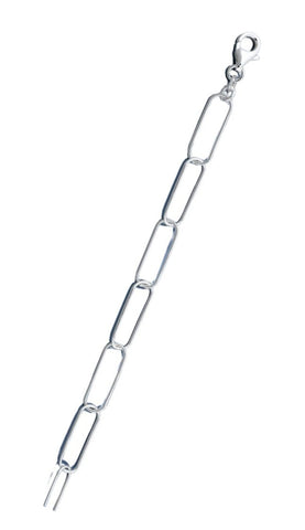 Sterling Silver Anti-Tarnish Wired Staple 080 Chain