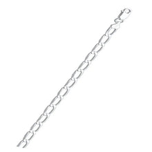 Load image into Gallery viewer, Sterling Silver Polished Long Curb 120 Chain