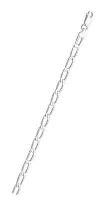 Sterling Silver Polished Long Curb 120 Chain