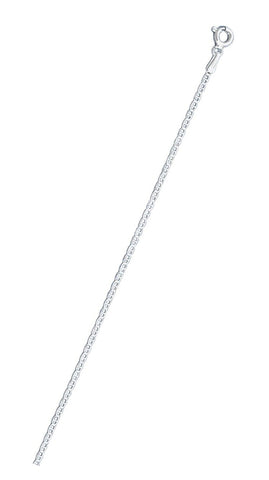 Sterling Silver Flat Marina 040 Chain