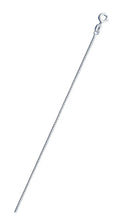 Load image into Gallery viewer, Sterling Silver Diamond Cut Box 012-0.6MM Chain, Length 18"