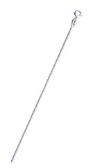 Sterling Silver Diamond Cut Box 012-0.6MM Chain, Length 18