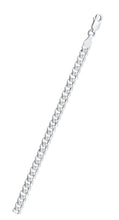 Load image into Gallery viewer, Sterling Silver Super Flat Concave Curb 150 Chain