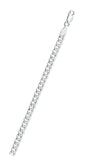 Sterling Silver Super Flat Concave Curb 150 Chain