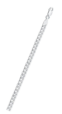 Sterling Silver Super Flat Concave Curb 150 Chain