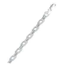 Load image into Gallery viewer, Sterling Silver Bronx Link 160 Chain