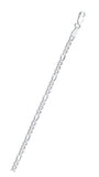 Sterling Silver Flat Figaro 100 Chain