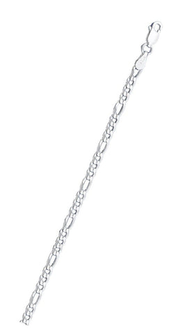 Sterling Silver Flat Figaro 100 Chain