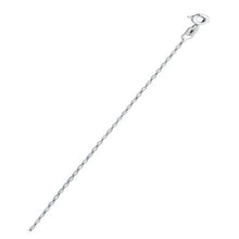 Load image into Gallery viewer, Sterling Silver Flat Oval Cable 020 Chain