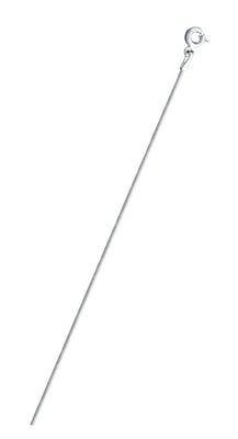 Sterling Silver Round Snake 010 Chain