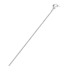 Load image into Gallery viewer, Sterling Silver Round Snake 010 Chain