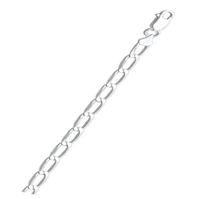 Sterling Silver Anti-Tarnish Long Curb 140 Chain
