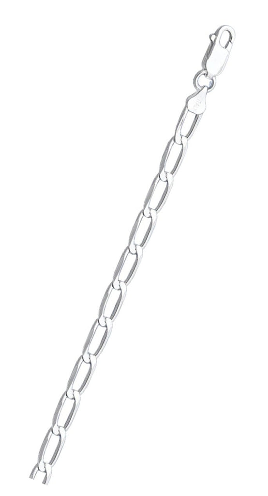 Sterling Silver Anti-Tarnish Long Curb 140 Chain