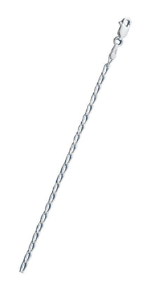 Sterling Silver Anti-Tarnish Long Curb 060 Chain