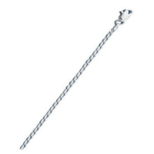 Load image into Gallery viewer, Sterling Silver Anti-Tarnish Long Curb 050 Chain