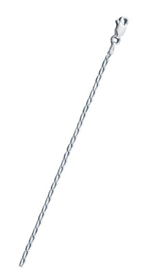 Sterling Silver Anti-Tarnish Long Curb 050 Chain