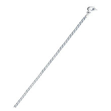Load image into Gallery viewer, Sterling Silver Anti-Tarnish Long Curb 040 Chain