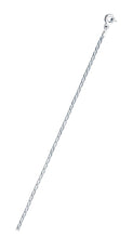 Load image into Gallery viewer, Sterling Silver Anti-Tarnish Long Curb 040 Chain