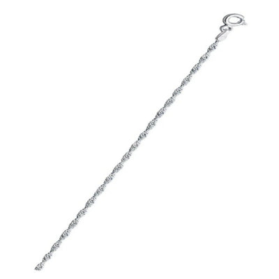 Sterling Silver Anti-Tarnish Singapore 020-1.2mm Chain