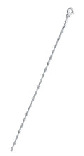 Load image into Gallery viewer, Sterling Silver Anti-Tarnish Singapore 020 Chain
