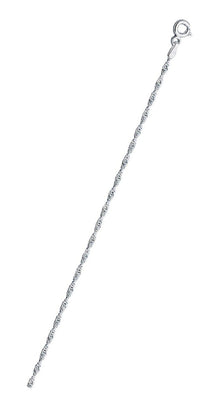 Sterling Silver Anti-Tarnish Singapore 020 Chain