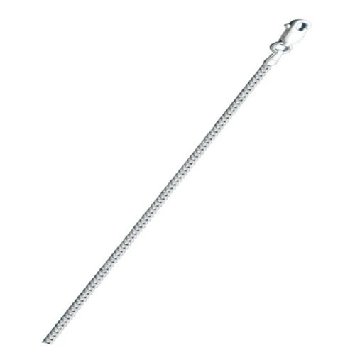 Sterling Silver Anti-Tarnish Miami Cuban Link 060-1.9mm Chain