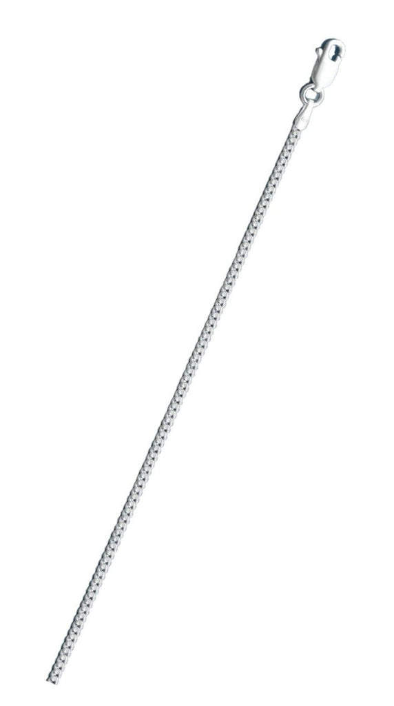 Sterling Silver Anti-Tarnish Miami Cuban Link 060 Chain