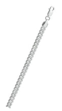 Load image into Gallery viewer, Sterling Silver Anti-Tarnish Miami Cuban Link 200-7MM Chain, Length 22"