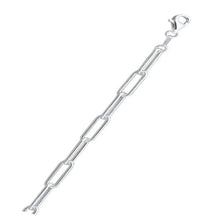 Load image into Gallery viewer, Sterling Silver Round Wire Paperclip 150 Chain