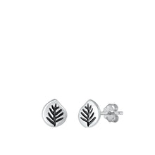 Load image into Gallery viewer, Sterling Silver Oxidized Branch Earrings