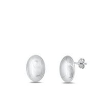 Load image into Gallery viewer, Sterling Silver Polished Earrings-12.6mm