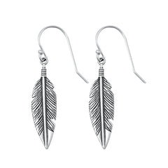 sterling-silver-oxidized-feather-earrings-27.3mm