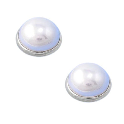 Sterling Silver Pearl Earrings