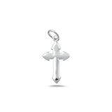 Sterling Silver Polished Cross Pendant