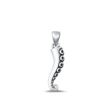Load image into Gallery viewer, Sterling Silver Oxidized Tentacle Pendant