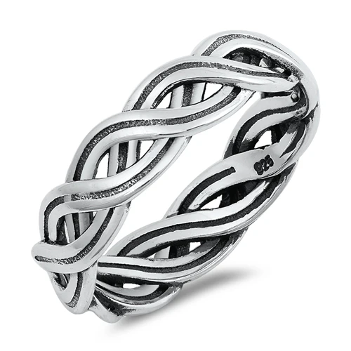 Sterling Silver Braid Ring