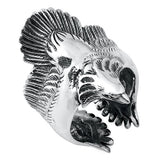 Sterling Silver Oxidized Eagle Ring