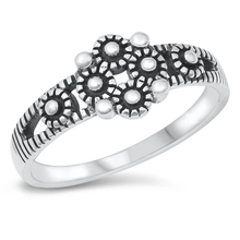 Load image into Gallery viewer, Sterling Silver Oxidized 8mm Bali Style Ring